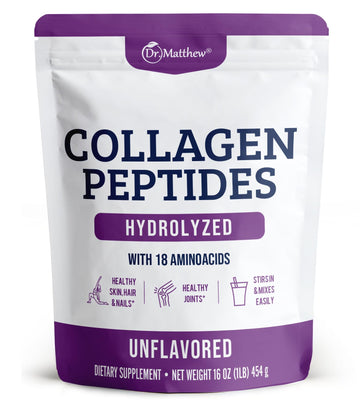 Collagen Protein Powder. Grass Fed Collagen Powder for Women & Men. Hydrolyzed Dr. Matthew buy supplements canada