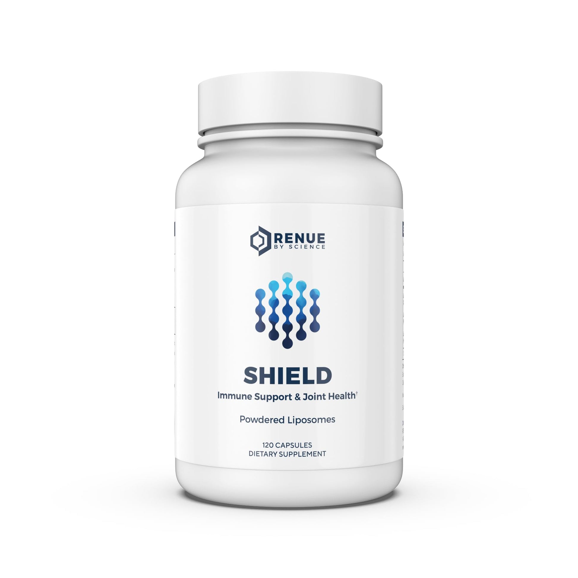 Renue By Science Shield | Liposomal Vitamin C CaAKG P.E.A Hyaluronic Acid Supplement | 120 Capsules with Vitamin C (500mg) CA AKG (150mg) Palmitoylethanolamide (75mg) HLA (75mg) | Made in The USA Renue By Science buy supplements canada