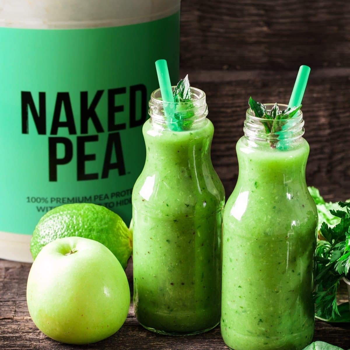 NAKED Pea - Pea Protein Isolate - Plant Based, Vegetarian & Vegan Protein. NSF Certified, Easy to Digest, Non-GMO, No Lactose NAKED buy supplements canada