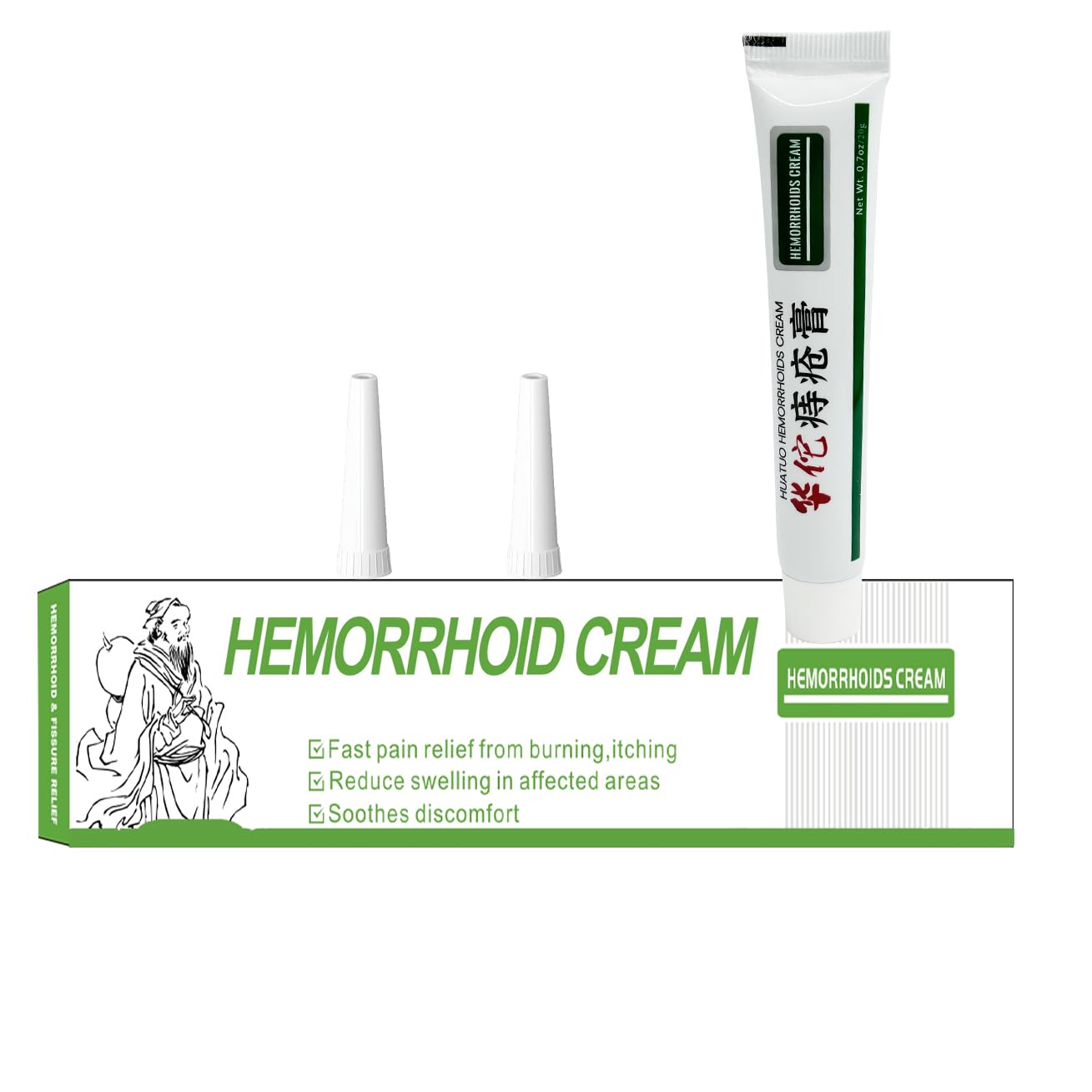 BONIORRI Hemorrhoid & Fissure Relief Ointment 20g Tube– Maximum Strength Hemorrhoid Cream, Herbs Fast Acting Ingredients. (0.7 oz Total) BONIORRI buy supplements canada