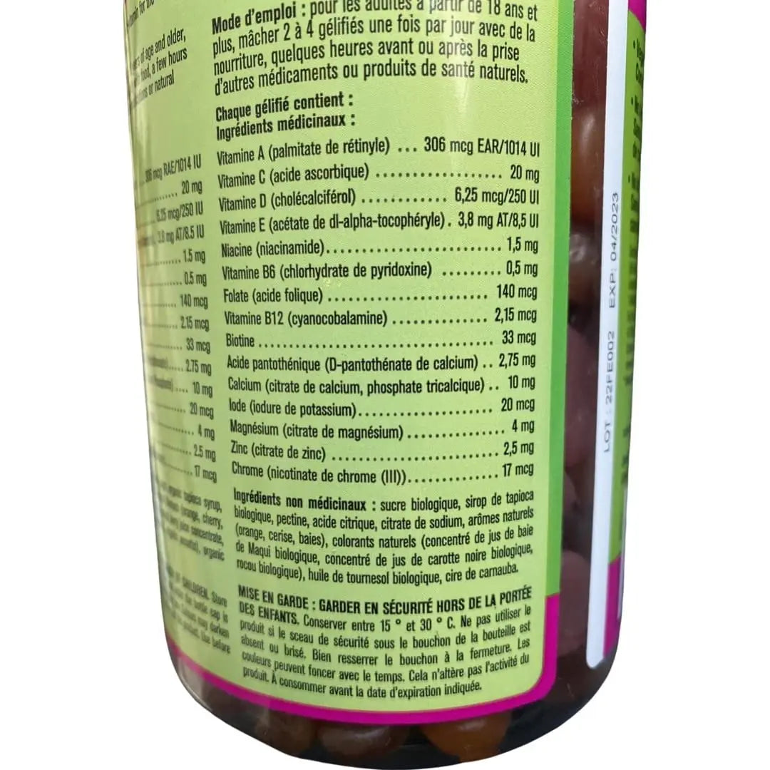 Kirkland Signature Adult Multi-Vitamin Gummies, 250 Gummies KIRKLAND buy supplements canada