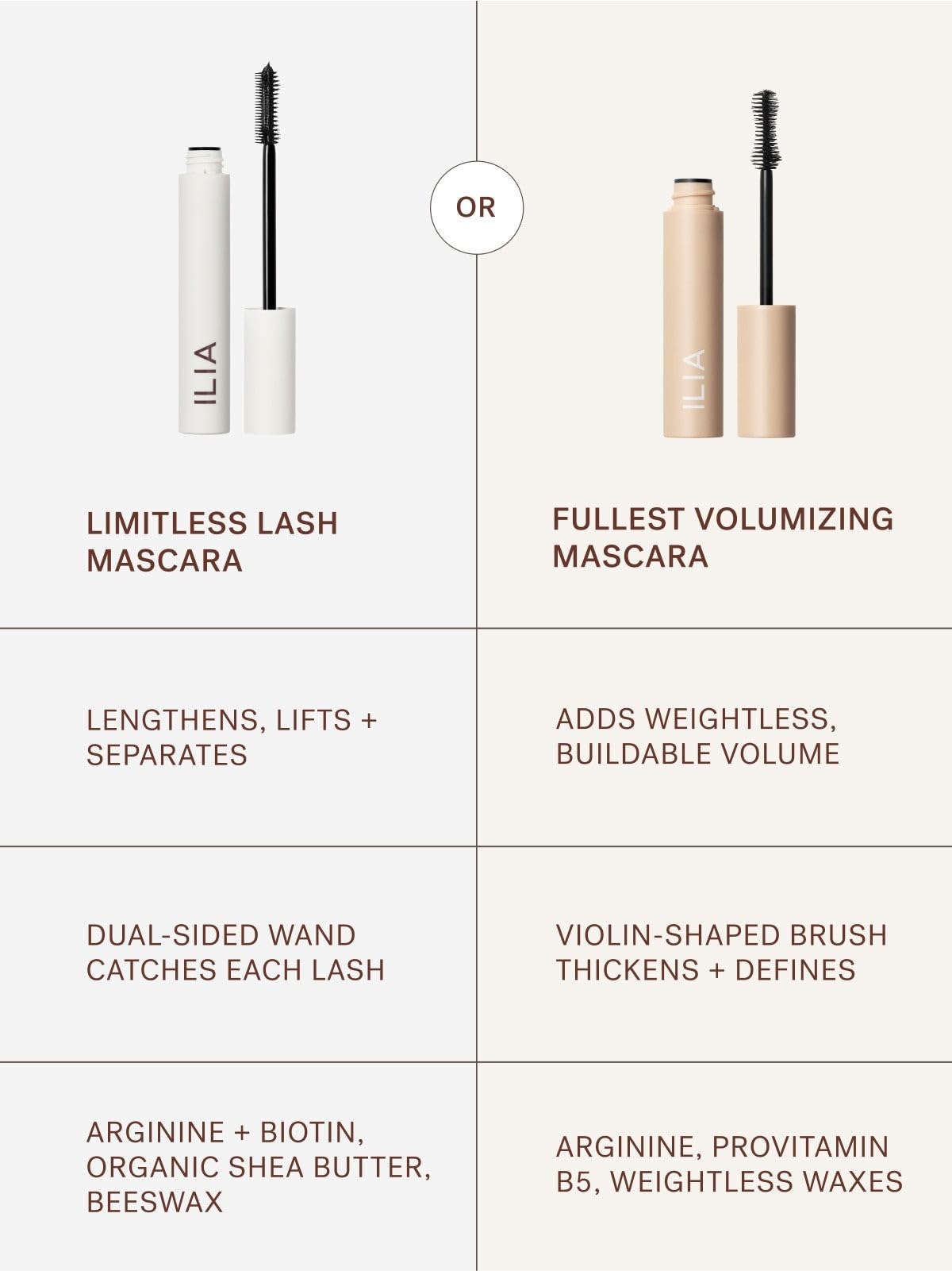ILIA - Limitless Lash Mascara | Lightweight, Nourishing, Lengthening, Lifting | Flake + Smudge-Resistant | Non-Toxic, Cruelty-Free, Ophthalmologist-Tested, Safe For Sensitive Eyes (Soft Black) ILIA buy supplements canada