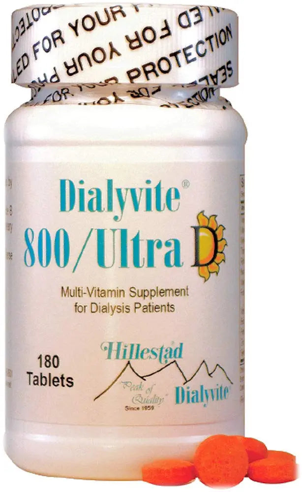 Dialyvite 800 Ultra D Multi-Vitamin Value Bottle - 180 Tablets Dialyvite buy supplements canada