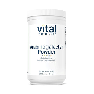 Vital Nutrients Arabinogalactan Powder - Vegan Prebiotic Fiber Supplement for GI Health, Liver, and Immune Support Vital Nutrients buy supplements canada