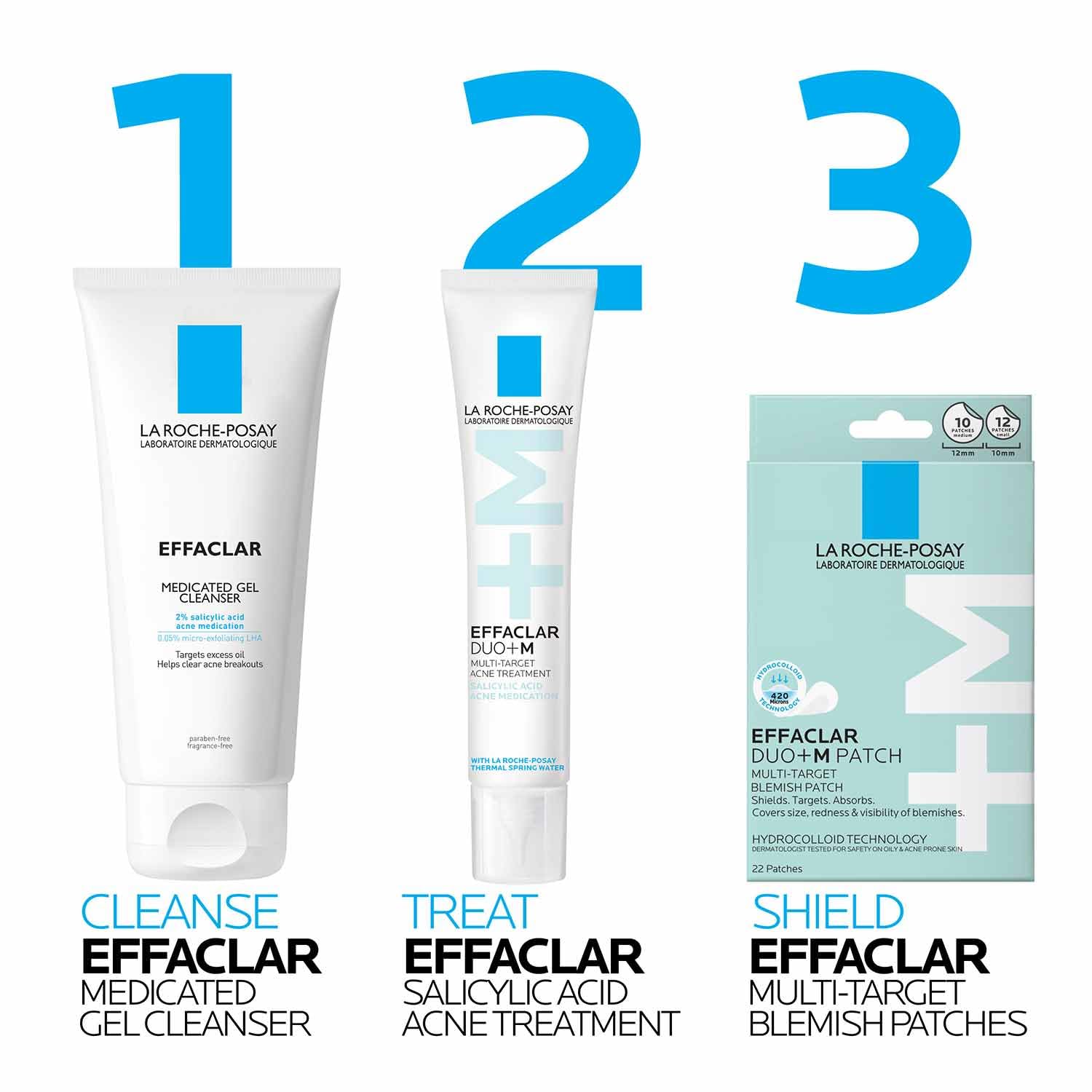 La Roche-Posay Effaclar Salicylic Acid Acne Treatment For Face, Mattifying Acne Gel Cream Spot Treatment for Blackheads La Roche-Posay buy supplements canada