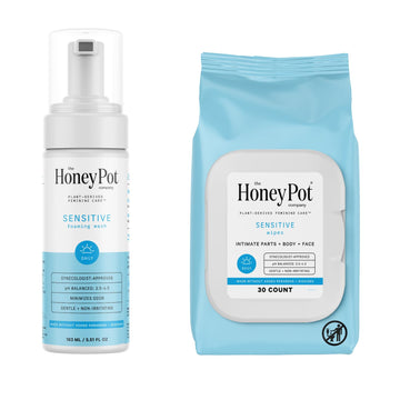 The Honey Pot Company - Feminine Wash & Feminine Wipe Bundle - Includes Unscented Ph Balance The Honey Pot Company buy supplements canada