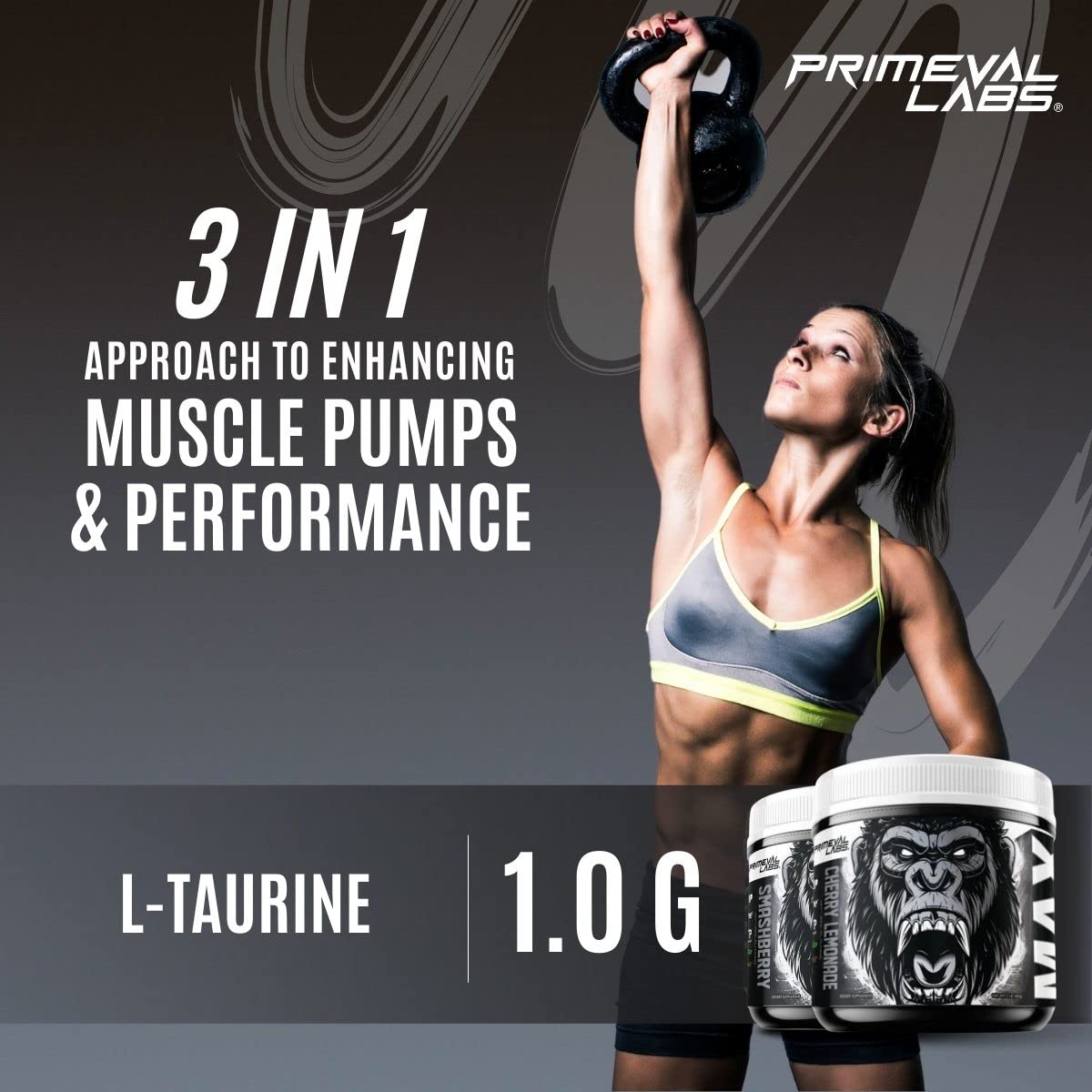 Primeval Labs ApeSh*t Max Pump Premium Pre-Workout | Muscle Pump & Vascularity Primeval Labs buy supplements canada