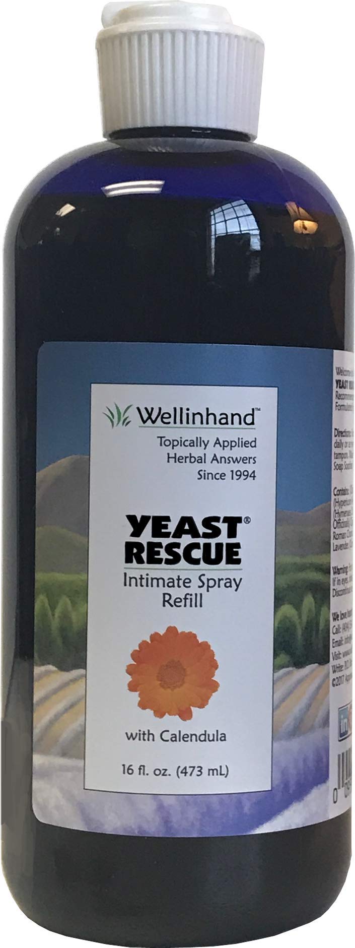 Yeast Rescue® Treatment 16 fl.oz. Refill - Economy Size Well-In-Hand buy supplements canada