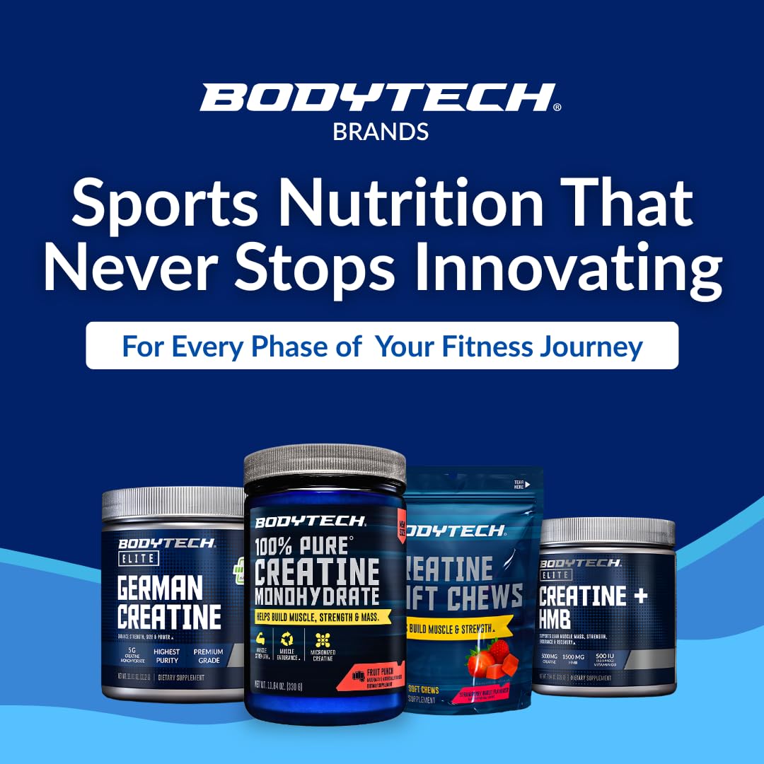 BodyTech Creatine Monohydrate Powder a Micronized a Fruit Punch (11.64 Oz./55 Servings) BodyTech buy supplements canada