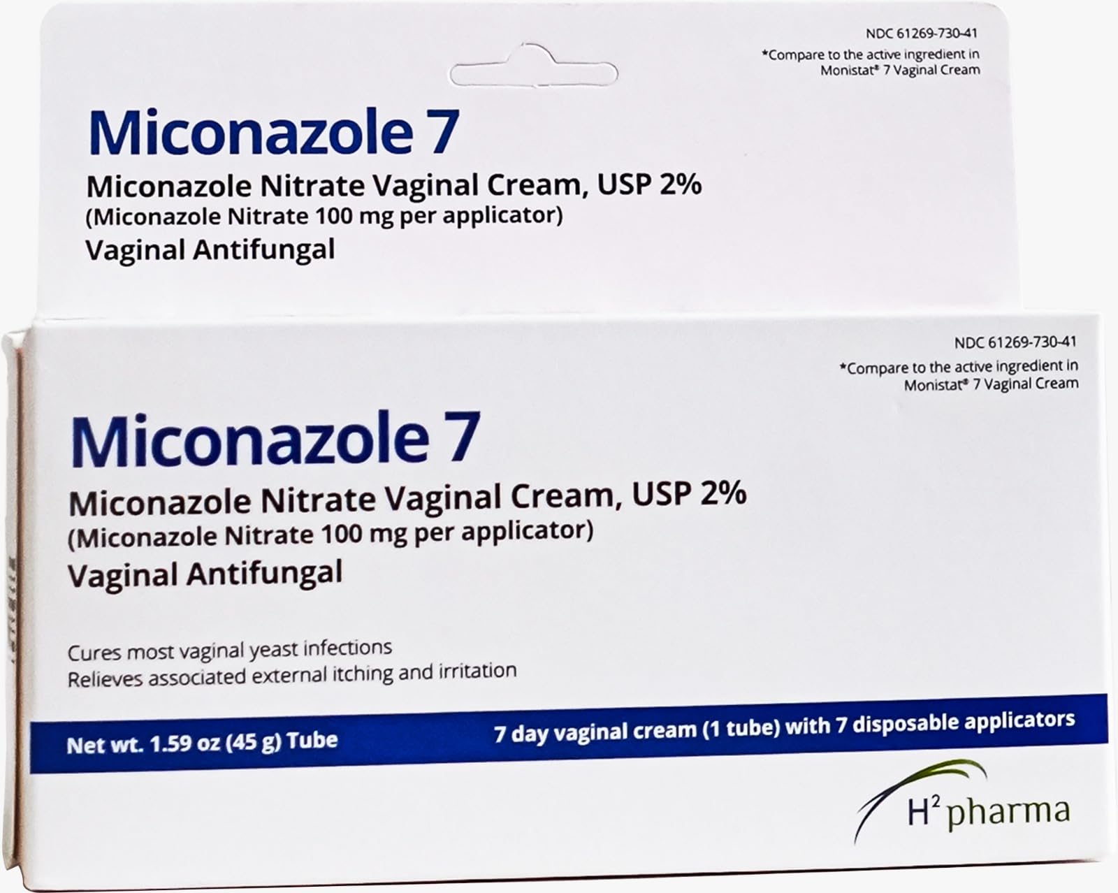 h2 pharma Miconazole 7 - Miconazole Nitrate Vaginal Cream, USP 2%, 1.59 oz Tube h2 pharma buy supplements canada