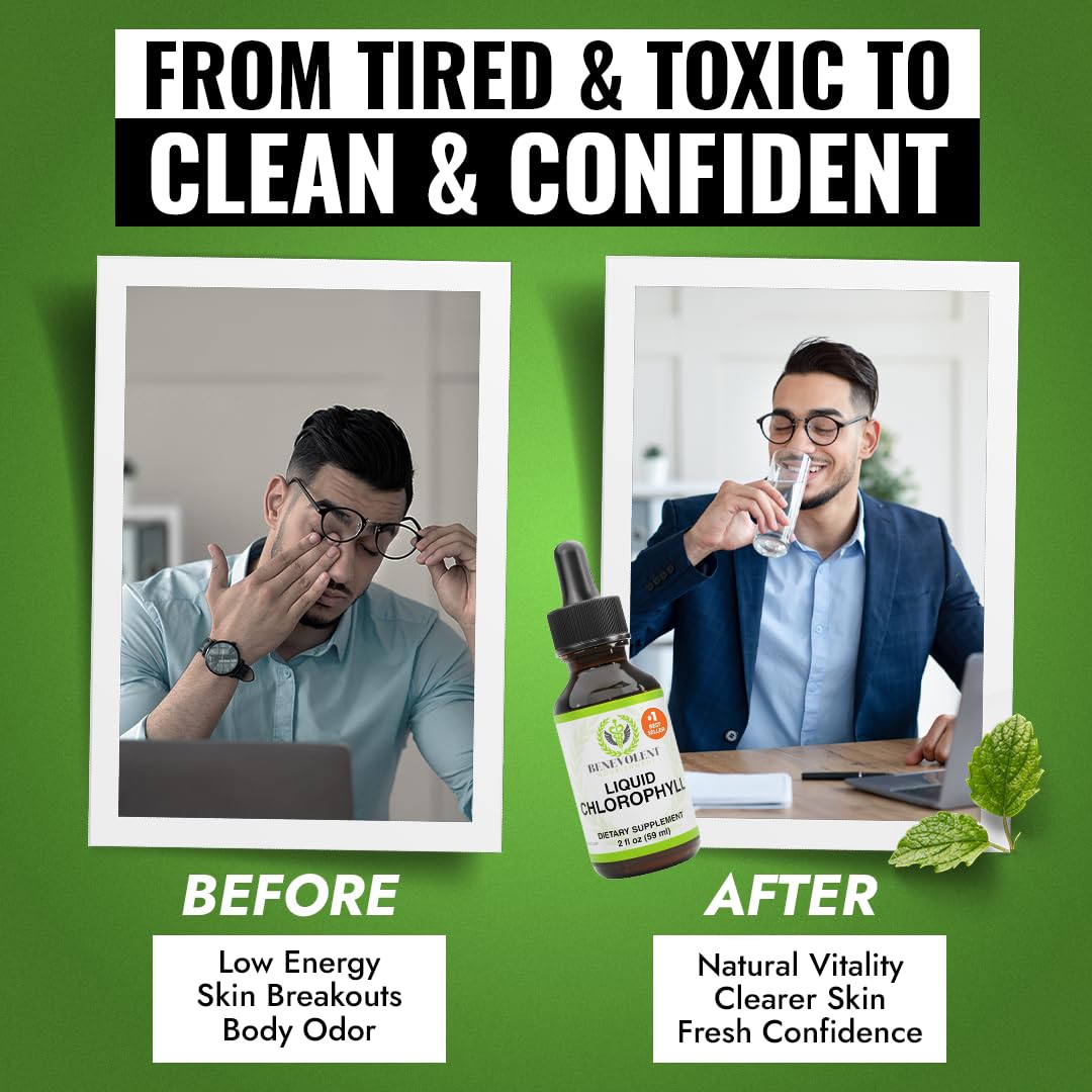 Benevolent Nourishment Chlorophyll Supplement, Detox & Immune Support, Internal Deodorizer, Liquid Drops Benevolent Nourishment buy supplements canada