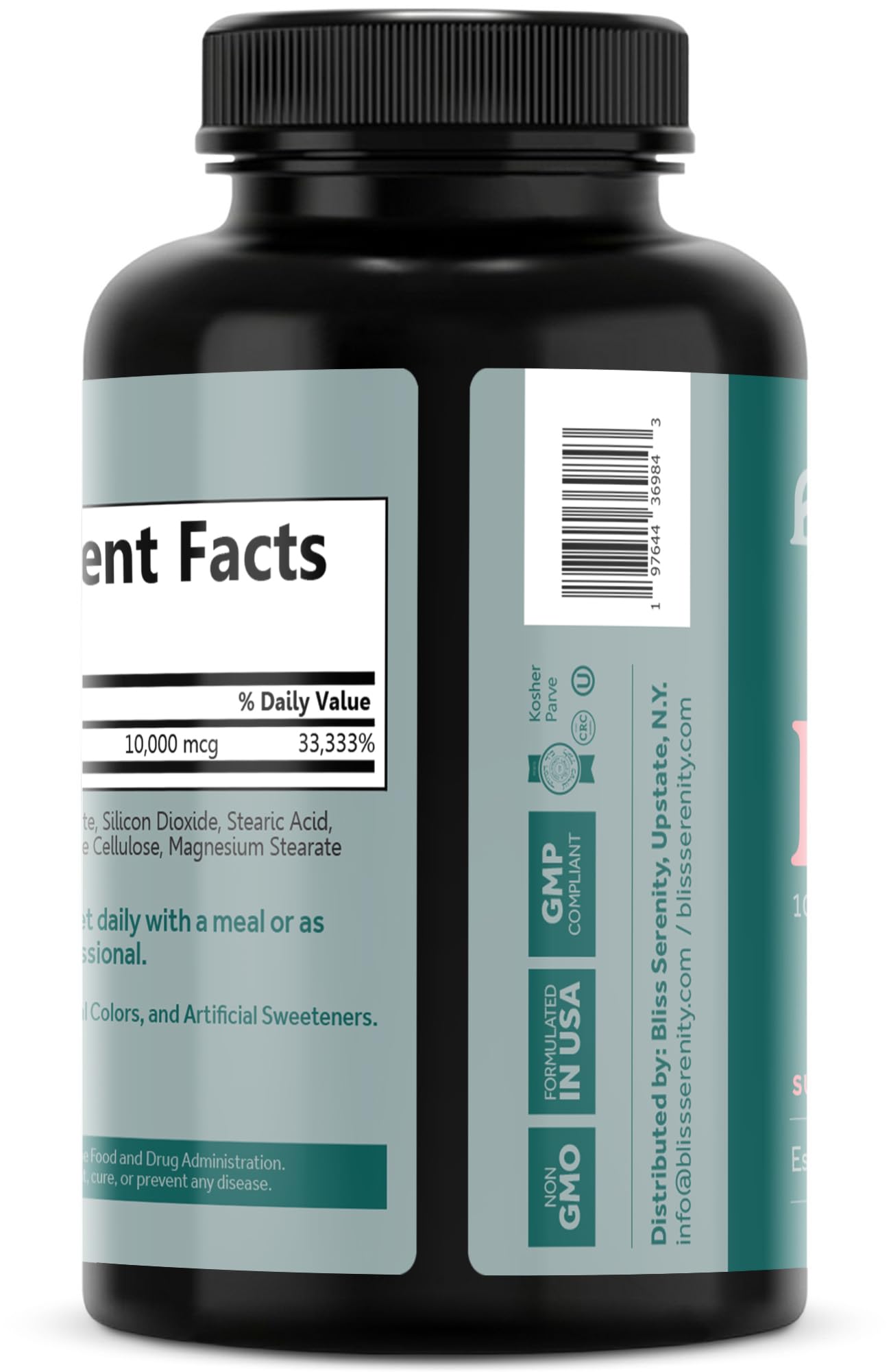Bliss Serenity Biotin 10000mcg - Max Strength Biotin Supplement - Hair Skin and Nails Vitamins Bliss Serenity buy supplements canada