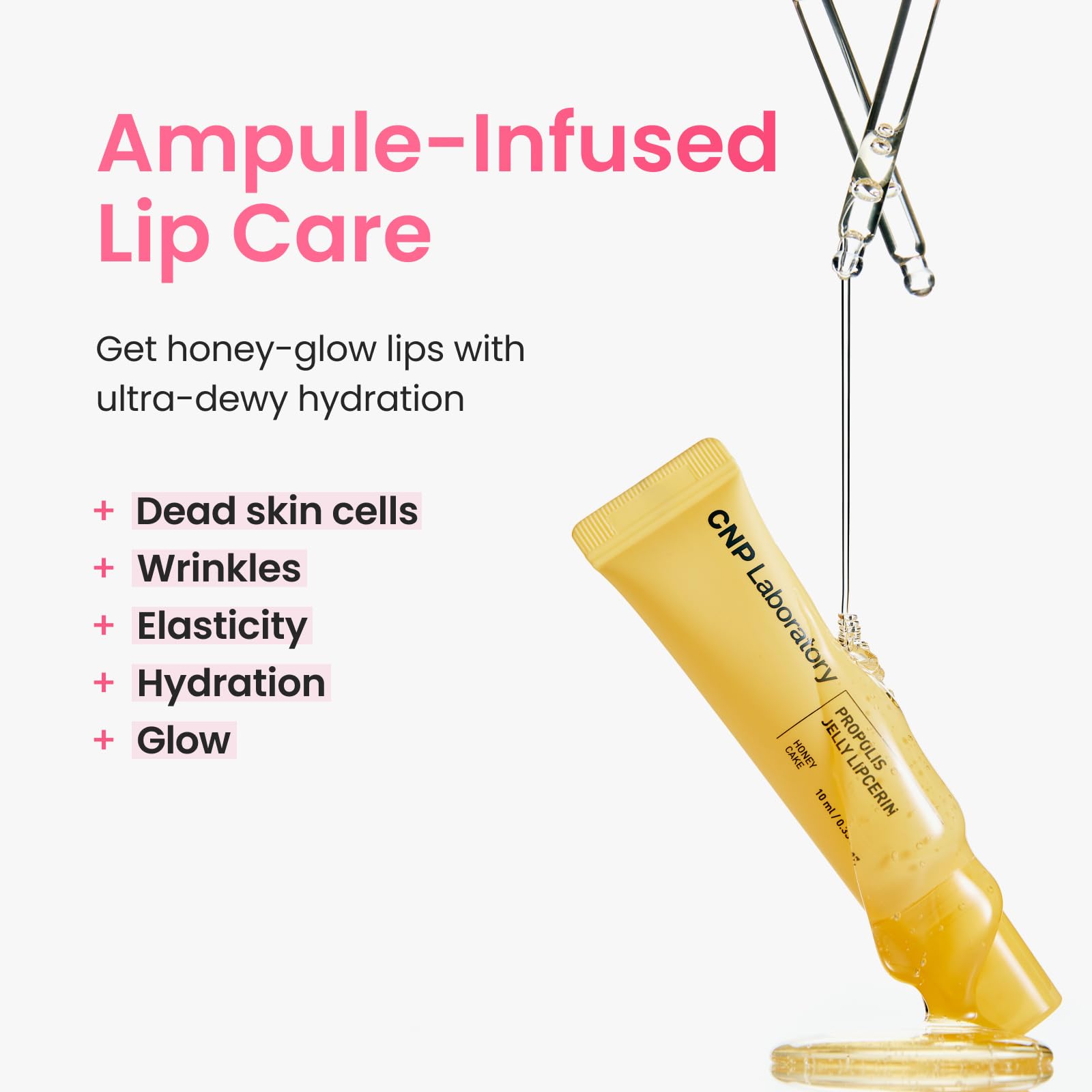 CNP Propolis Jelly Lipcerin™ - 01 Honey Cake, Hydrating Lip Balm & Gloss with Manuka Honey + Hyaluronic Acid, Stocking Stuffers, Gifts for Women, 0.3 fl.oz. CNP buy supplements canada