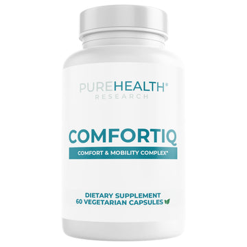 PUREHEALTH RESEARCH Comfortiq - Back Discomfort Supplement - Joint Health Support for Women & Men - with CoQ10, Turmeric, Acetyl L-Carnitine, Boswellia & More - 60 Capsules PUREHEALTH RESEARCH buy supplements canada