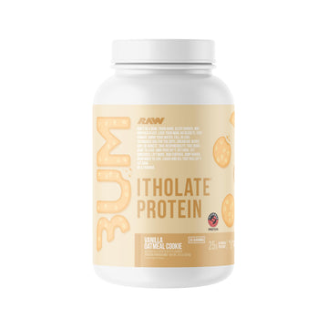 RAW Whey Isolate Protein Powder, Vanilla Oatmeal Cookie (CBUM Itholate Protein) - 100% Grass-Fed Sports Nutrition for Muscle Growth & Recovery - Low-Fat, Low Carb RAW buy supplements canada