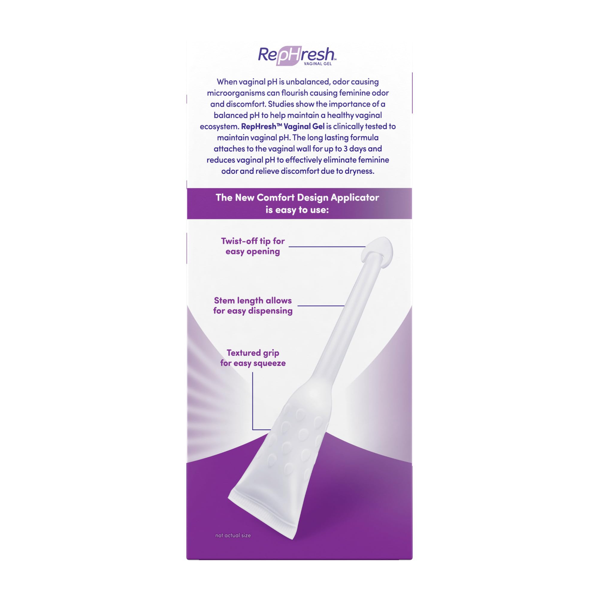 RepHresh Odor Eliminating Vaginal Gel, 4ct (0.07oz) RepHresh buy supplements canada