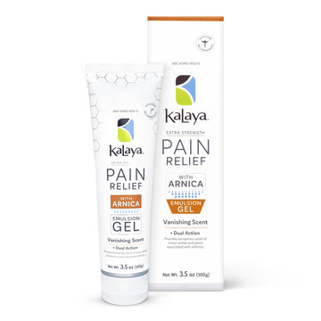 Kalaya Extra Strength Pain Relief Gel with Arnica -Fast Acting, Long Lasting, Vanishing Scent, medically formulated for Arthritis, Joints, Muscle, Back, Neck, Shoulder, Hand and Knee Pain Kalaya Naturals buy supplements canada