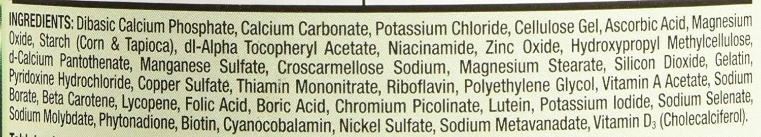 Kirkland Signature Adult 50+ Multi Vitamins & Minerals, 400 Tablets (2 Pack) KIRKLAND buy supplements canada