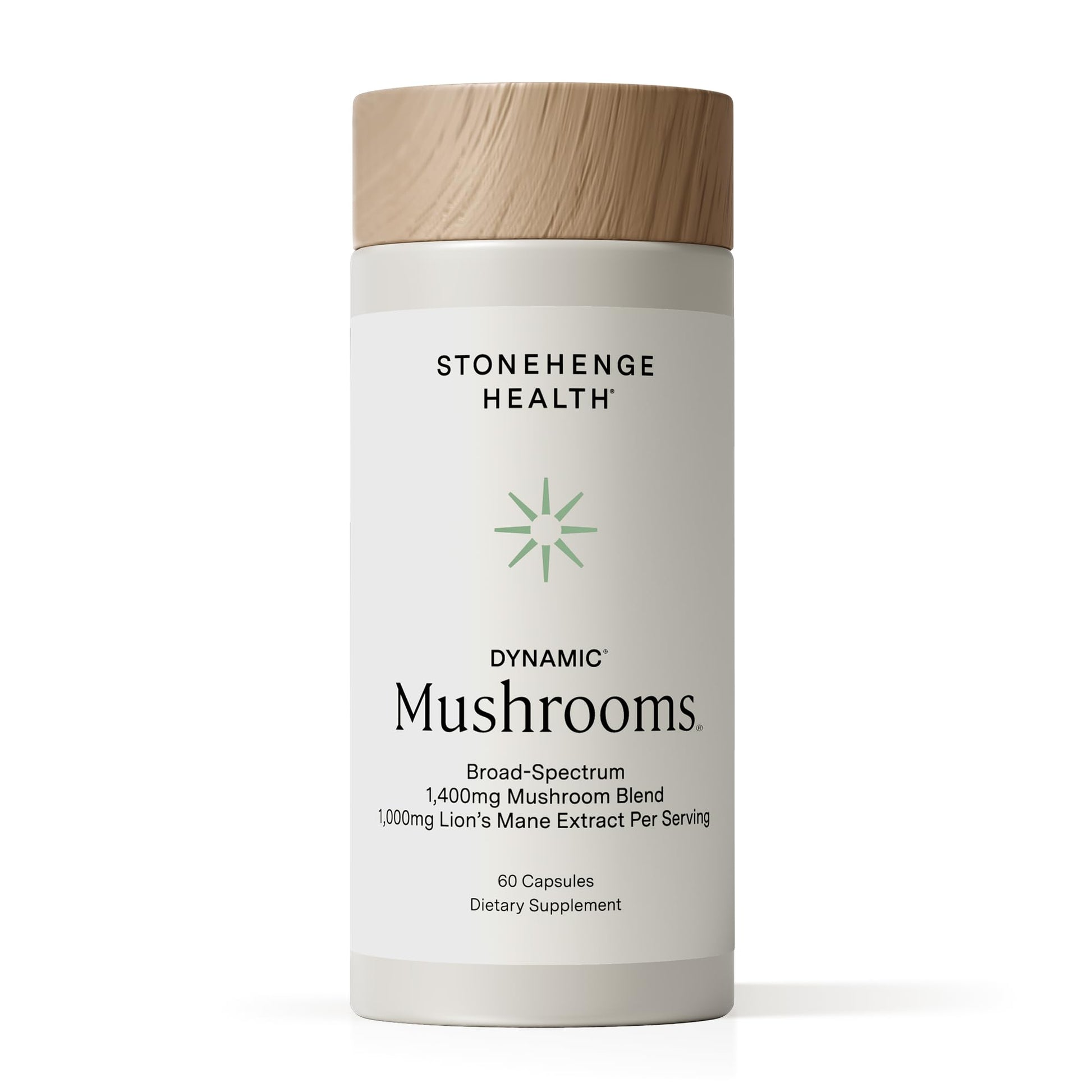 Stonehenge Health Dynamic Mushrooms 1,400 mg – 5 Mushroom Complex (Lion’s Mane, Reishi, Chaga, Maitake, Shiitake) – 100% Fruiting Bodies, Nootropic – Brain, Memory, Focus & Immune Support – 60 Caps Stonehenge Health buy supplements canada