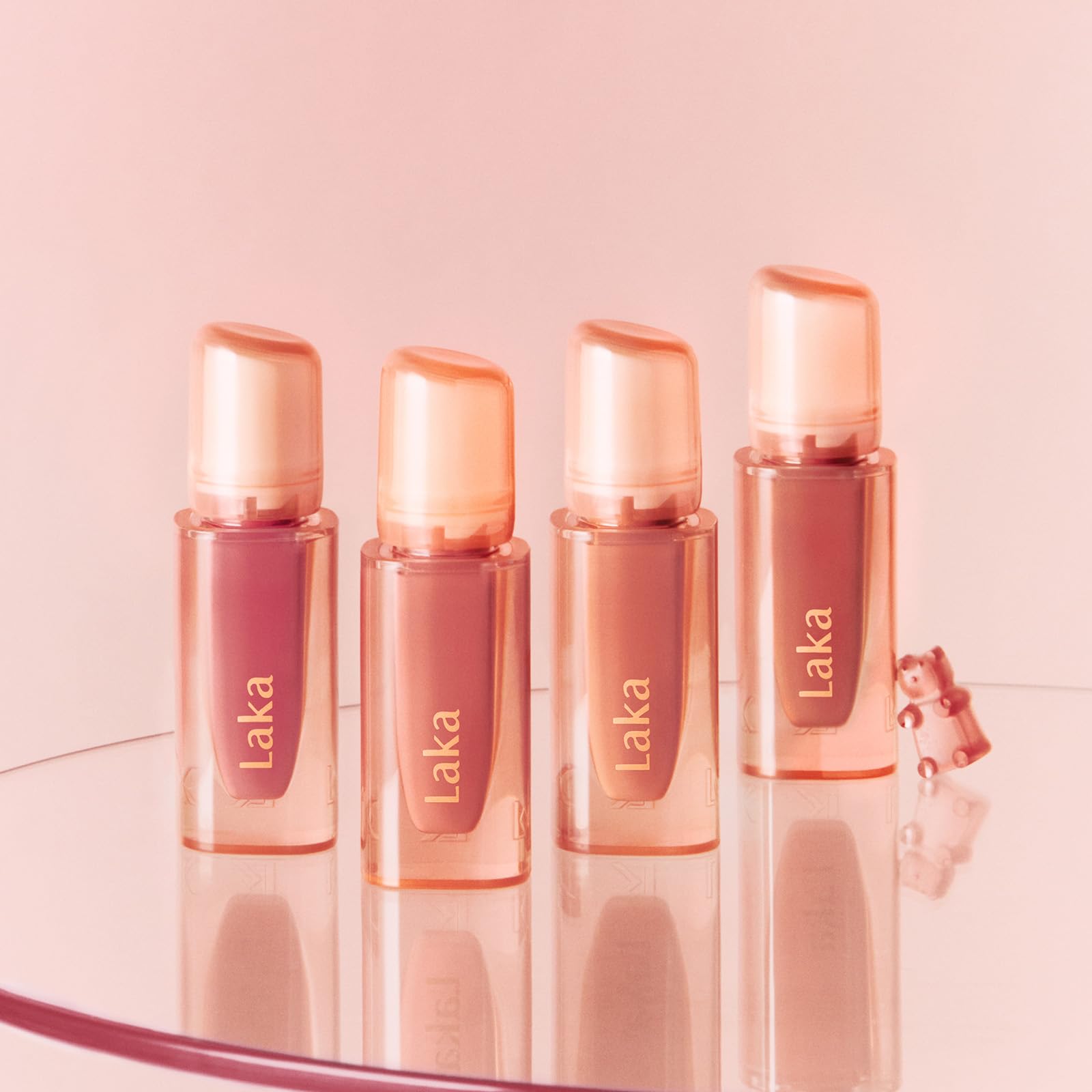 Laka Jelling Nude Gloss, 4.5g/0.15oz, Sheer Hydrating Lip Oil with No Stain, Non-Sticky, Nourishing Gloss for a Glowy Look, K-Beauty (#306 Angelring) Laka buy supplements canada
