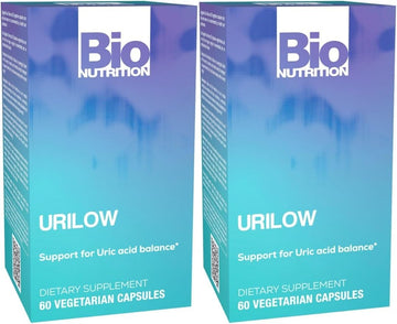 Bio Nutrition 2 Pack Urilow 60 Vegetarian Capsules | Natural Support for Urinary Health | Promotes a Healthy Uric Acid Balance Bio Nutrition buy supplements canada