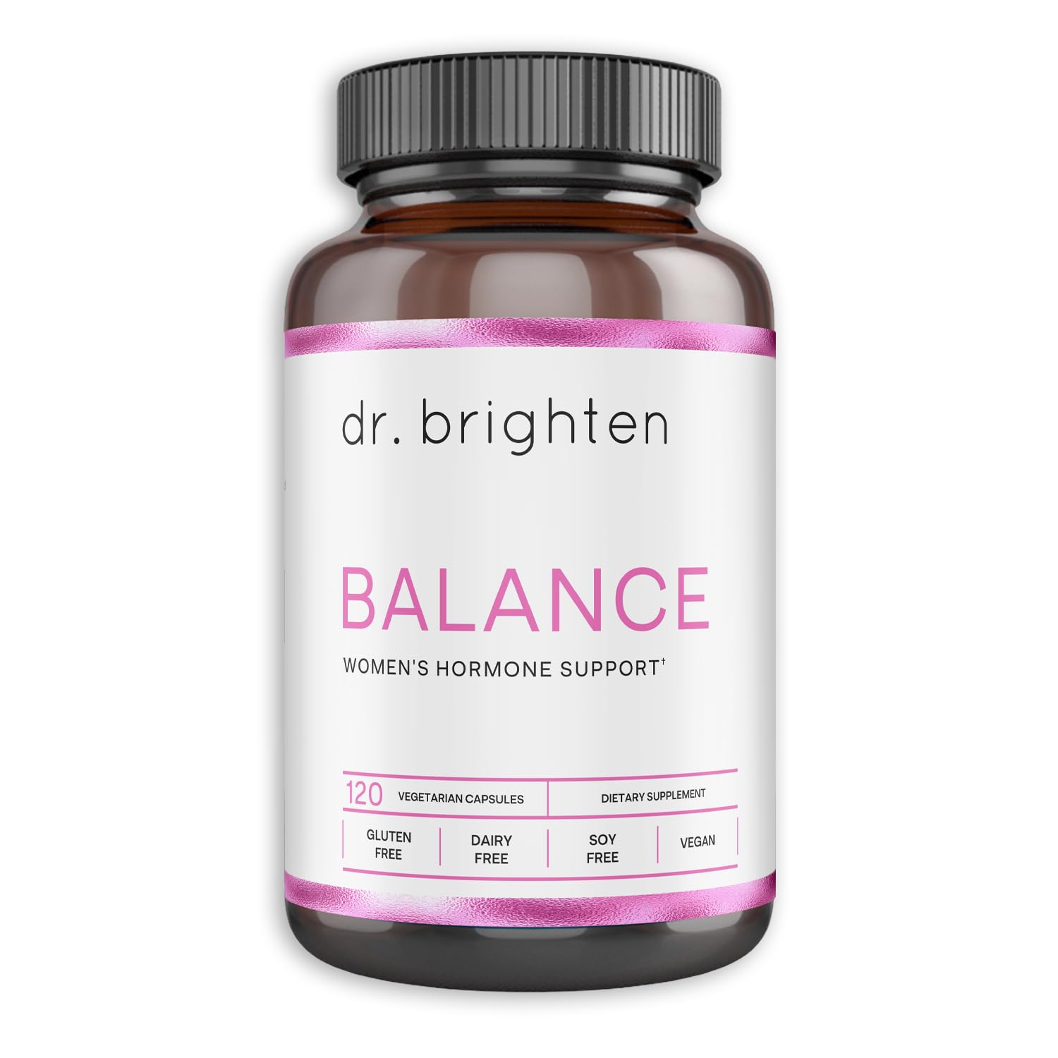 Dr. Brighten Balance - Hormone Balance for Women with Chasteberry and DIM - Targets Hormonal Acne, Period Issues, & PMS - Vegan, Non-GMO Dr. Brighten buy supplements canada