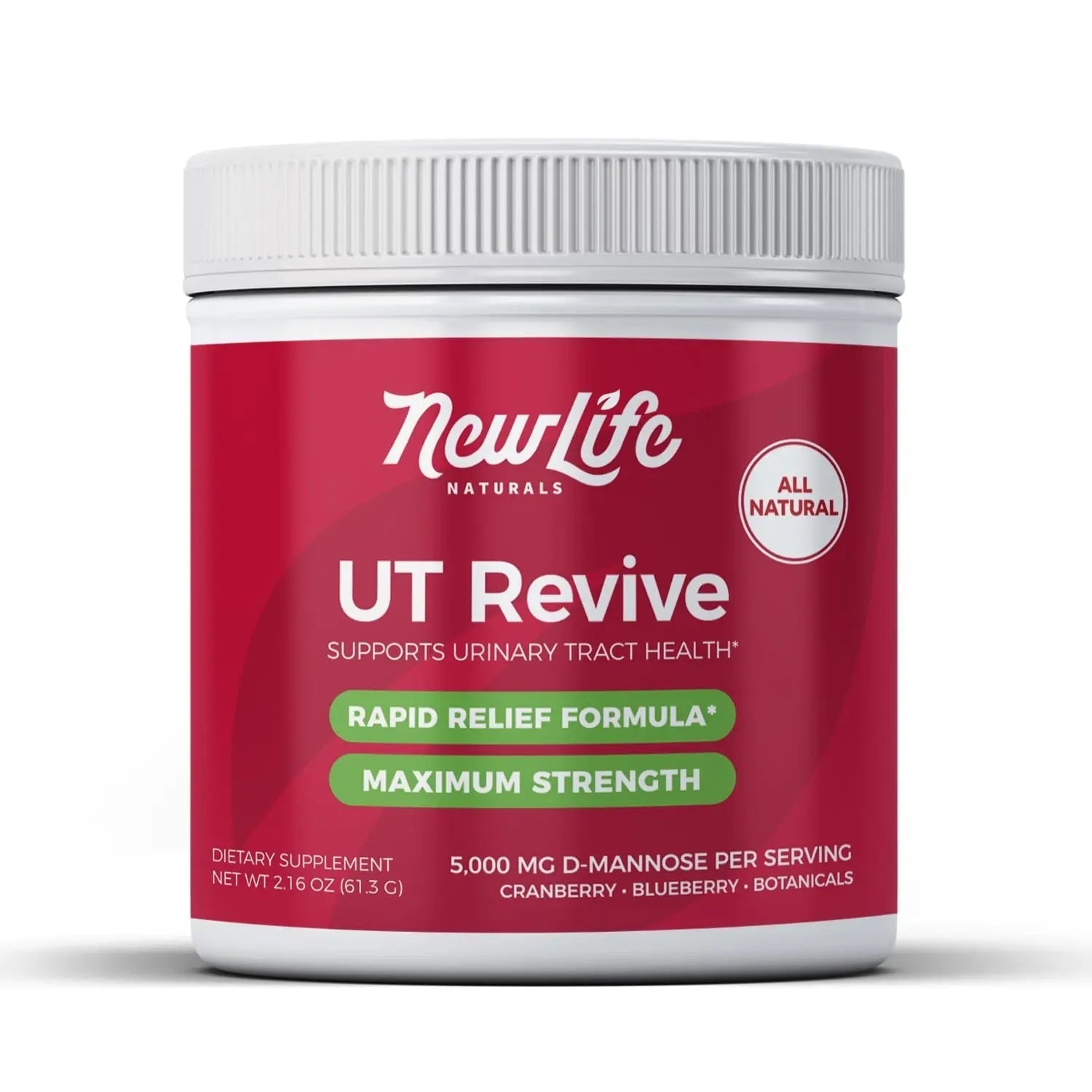 NewLife Naturals UT Revive with D Mannose Powder – UT Support for Urgency, Natural Urinary Tract Health for Women - with Cranberry, Blueberry & Botanicals – Short Term Potent Formula - 10 Servings NewLife Naturals buy supplements canada