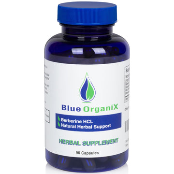 Blue Organix Berberine 500mg Formula HCL Complex Supplement with Silymarin Blue Organix buy supplements canada
