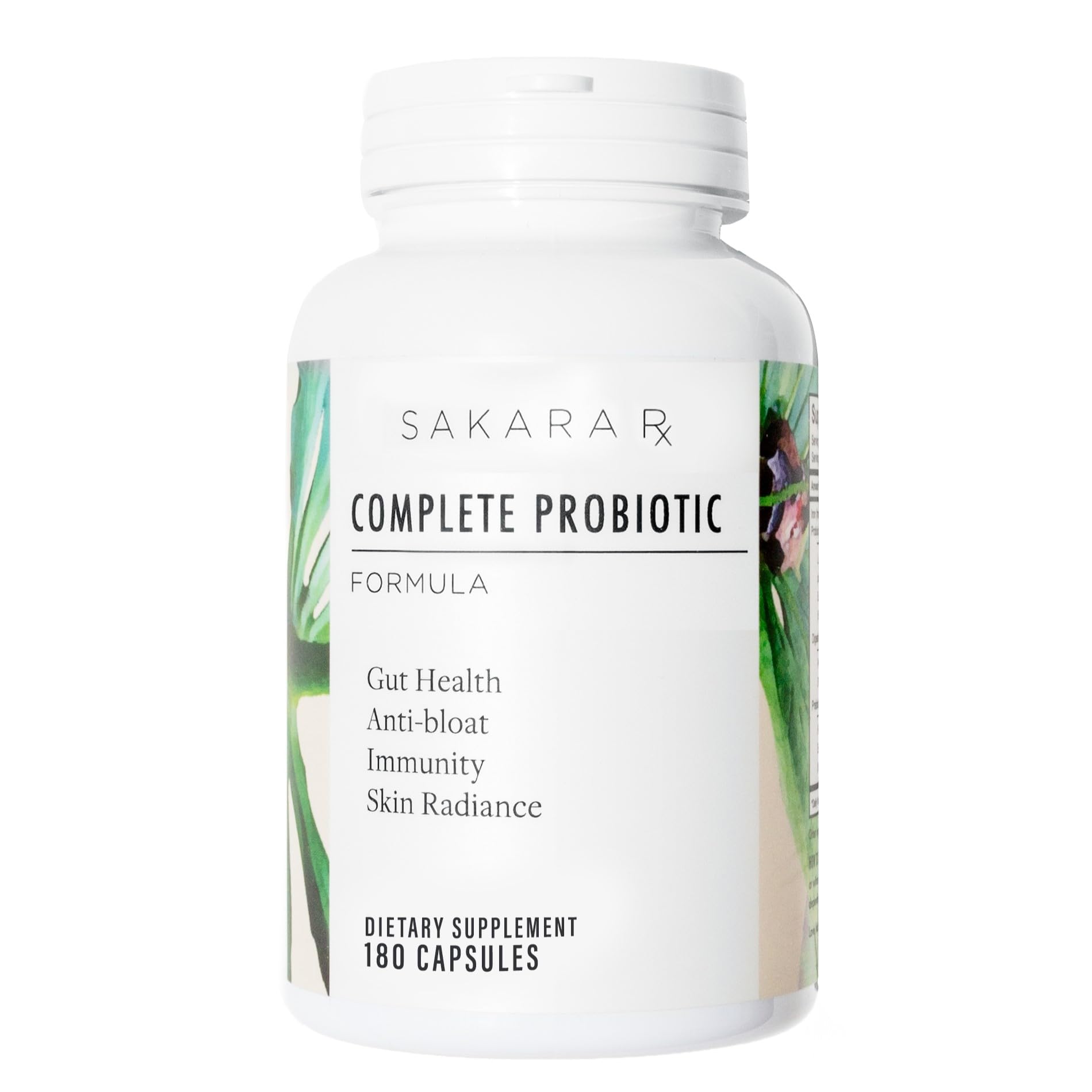 SAKARA Complete Probiotic - Prebiotics and Probiotics for Women Digestive Health Supplements, Supports Bloating, Immune System & Skin Radiance, Gut Health for Women with 3 Billion CFU's - 180 Capsules SAKARA buy supplements canada