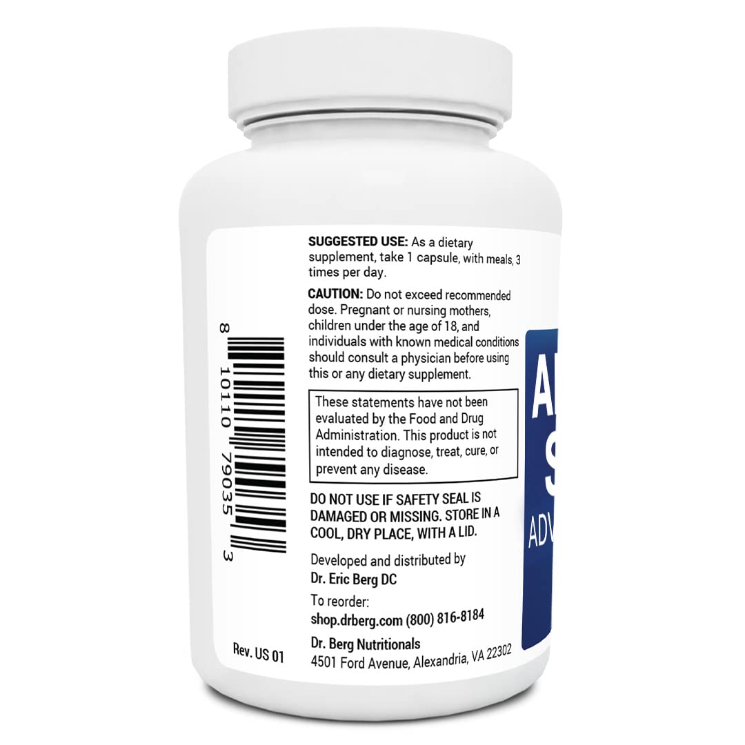 Dr. Berg’s Adrenal Stress Advanced Formula - Adrenal Support Supplements for Stress Dr. Berg Nutritionals buy supplements canada