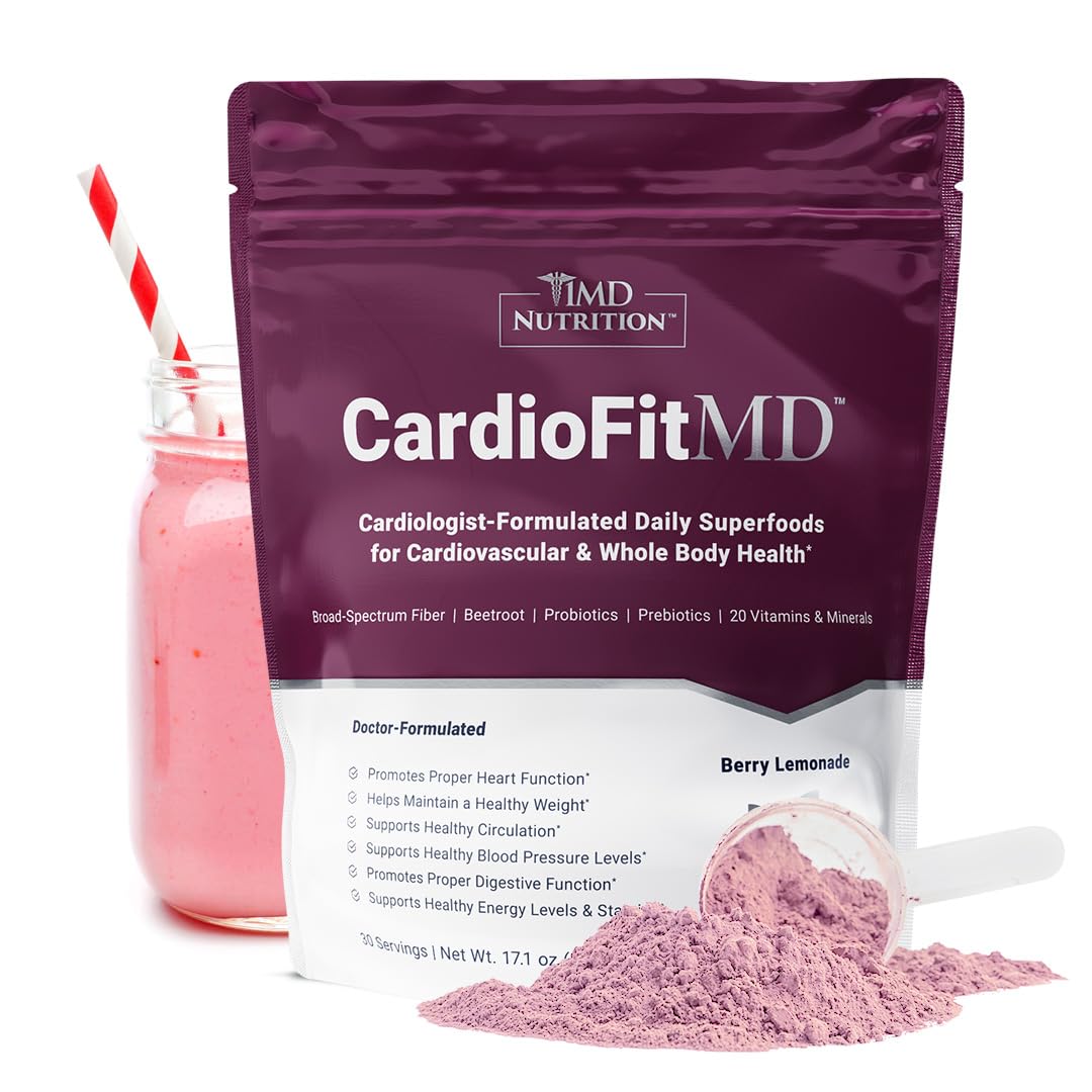 1MD Nutrition CardioFitMD - Vegan Beets Superfood Keto-Friendly Heart Health Powder 1MD Nutrition buy supplements canada