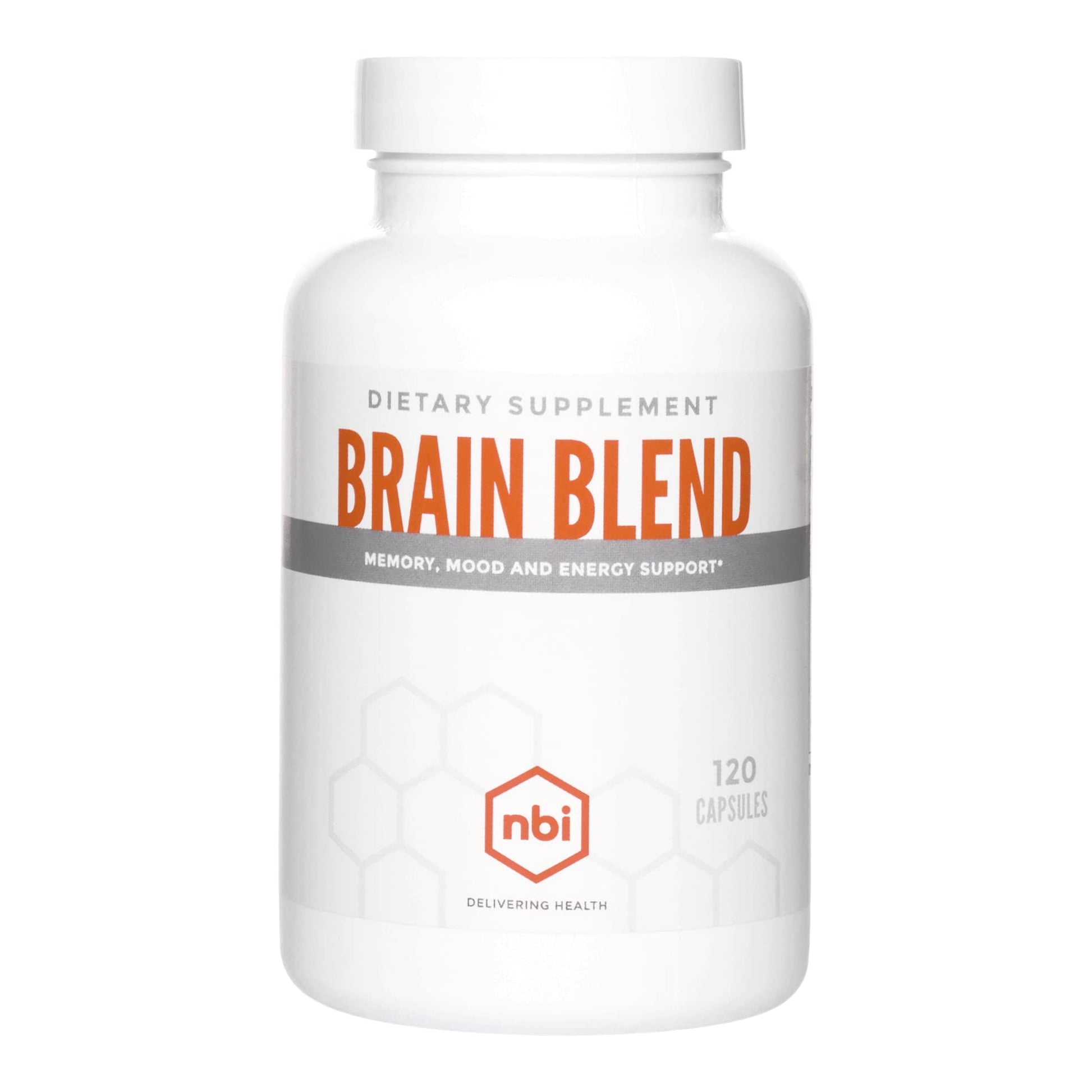 NBI Brain Blend for Memory, Focus, Concentration, Cognitive Function for Men & Women | Caffeine-Free with ALCAR, Alpha Lipoic Acid, Huperzine A, Turmeric | Nootropic | 120ct Capsules NBI buy supplements canada