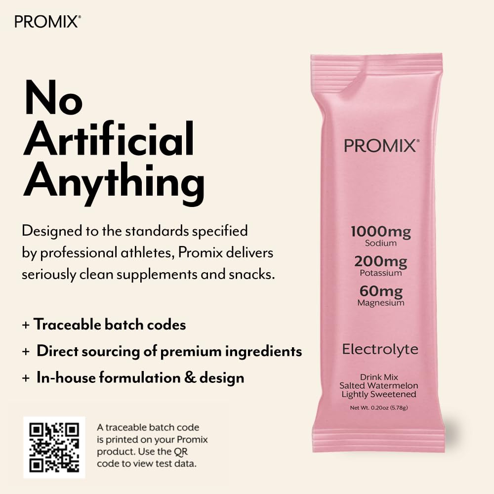 ProMix Nutrition Electrolytes Powder Hydration Packets - Himalayan Pink Salt, Magnesium, Potassium, Vitamin C - Salted Watermelon, ProMix Nutrition buy supplements canada