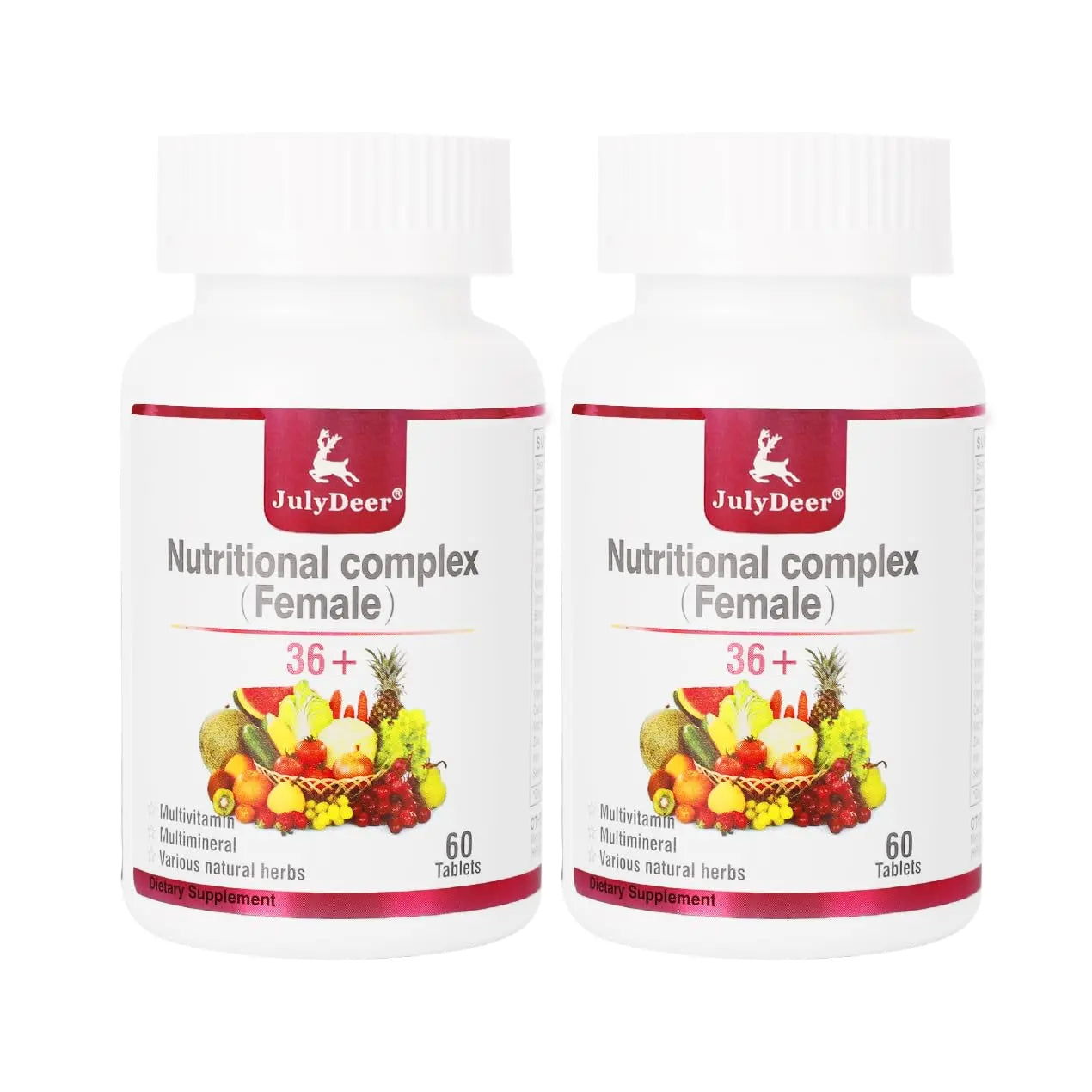 JulyDeer One Daily Tablet Multivitamin for Women - Complete Multimineral with Vitamin A, C, D, E and B-Complex, Zinc & More for Women's Immunity JulyDeer buy supplements canada