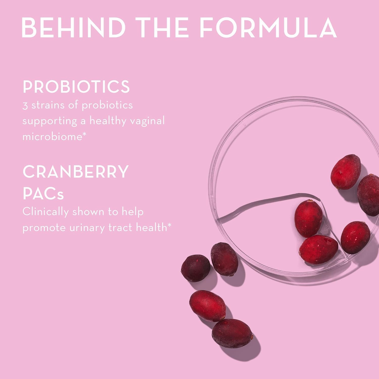 HUM Private Party Pills - Vaginal Probiotics for Women's Ph Balance with Cranberry HUM buy supplements canada