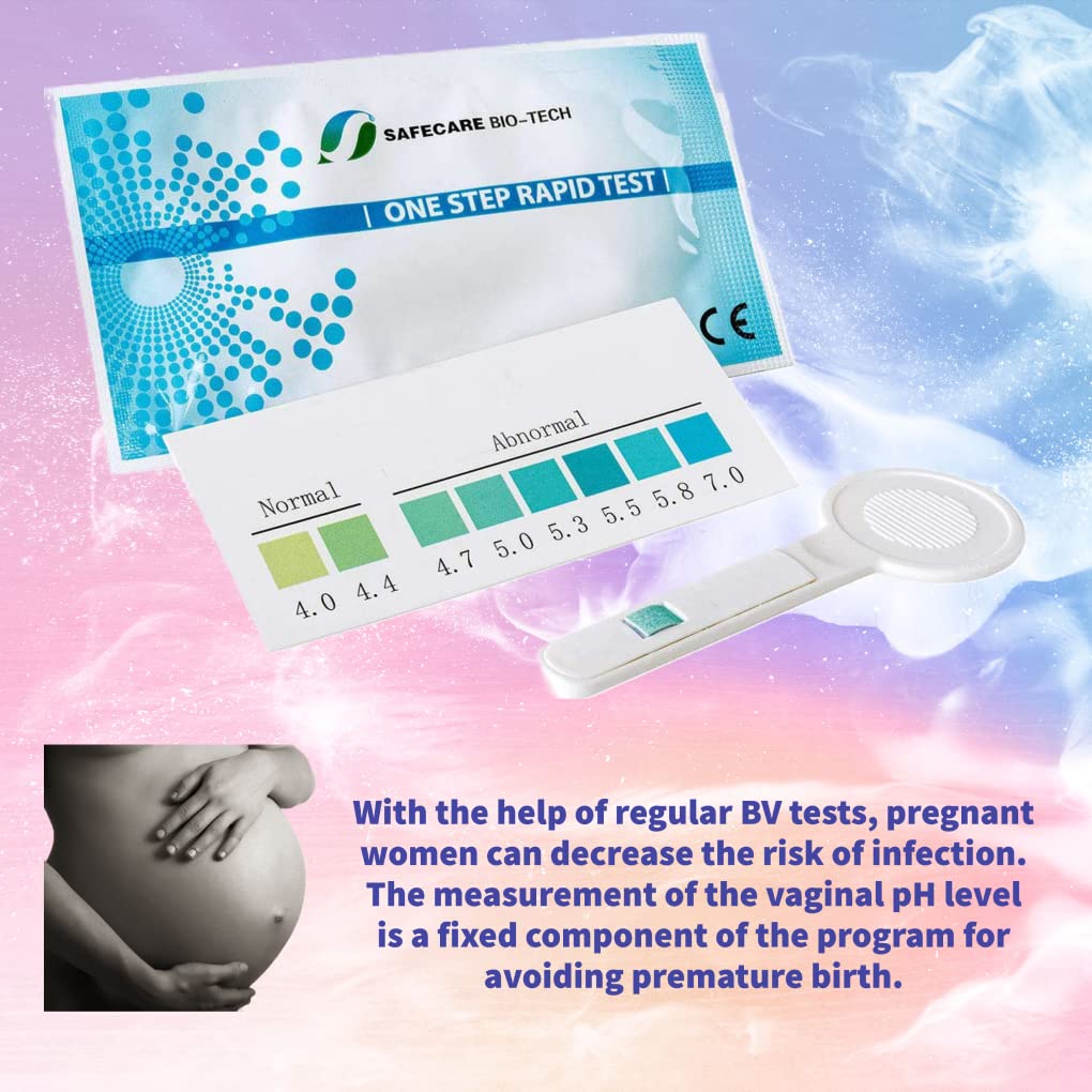 One Step Vaginal pH Bacterial Vaginosis Test Kit, 5 Test Kits, BV, Yeast Infection, Feminine Vaginal Health One Step buy supplements canada