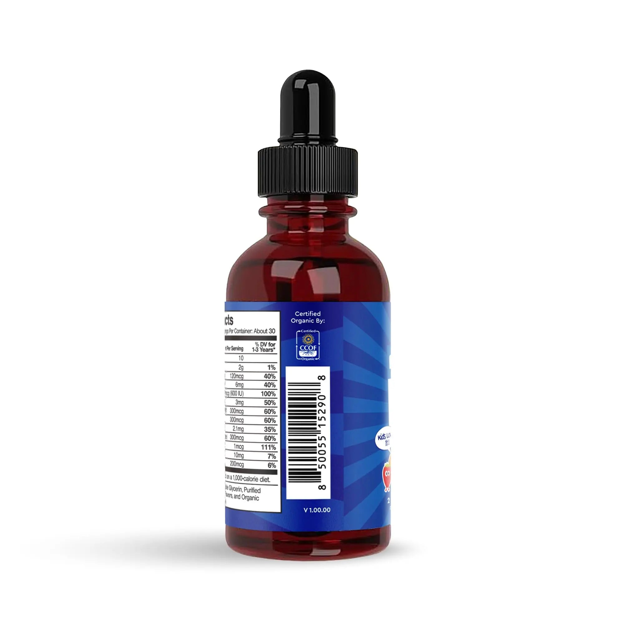 Feel Great Vitamins Organic Multivitamin Liquid Drops for Toddlers & Kids | Daily Essential Nutrients for Healthy Growth | The Feel Great Vitamin Company buy supplements canada