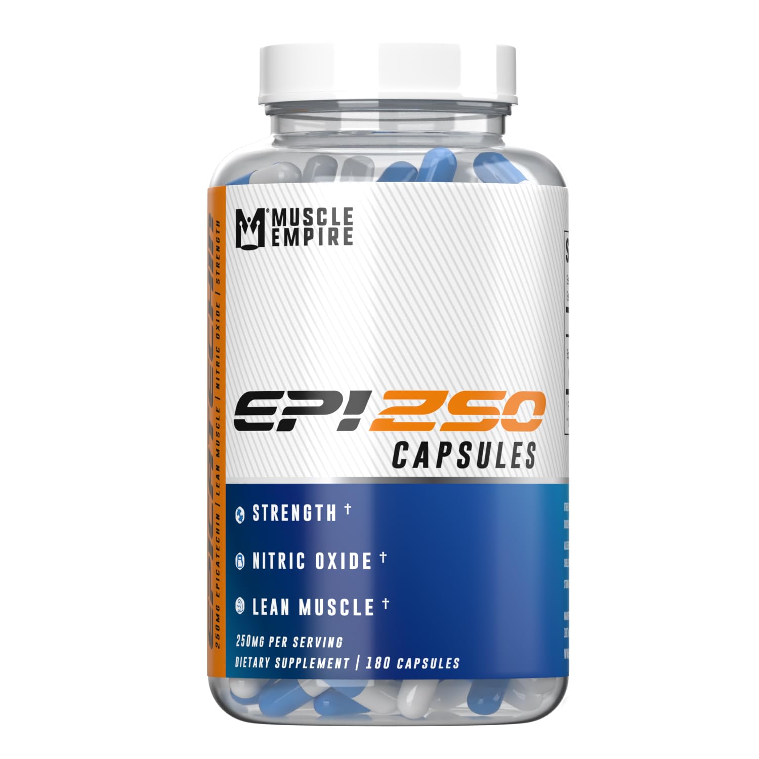 Muscle Empire Epicatechin Extract Capsules | EPI 250mg | 180 Pill Count | Supports Lean Muscle Empire buy supplements canada