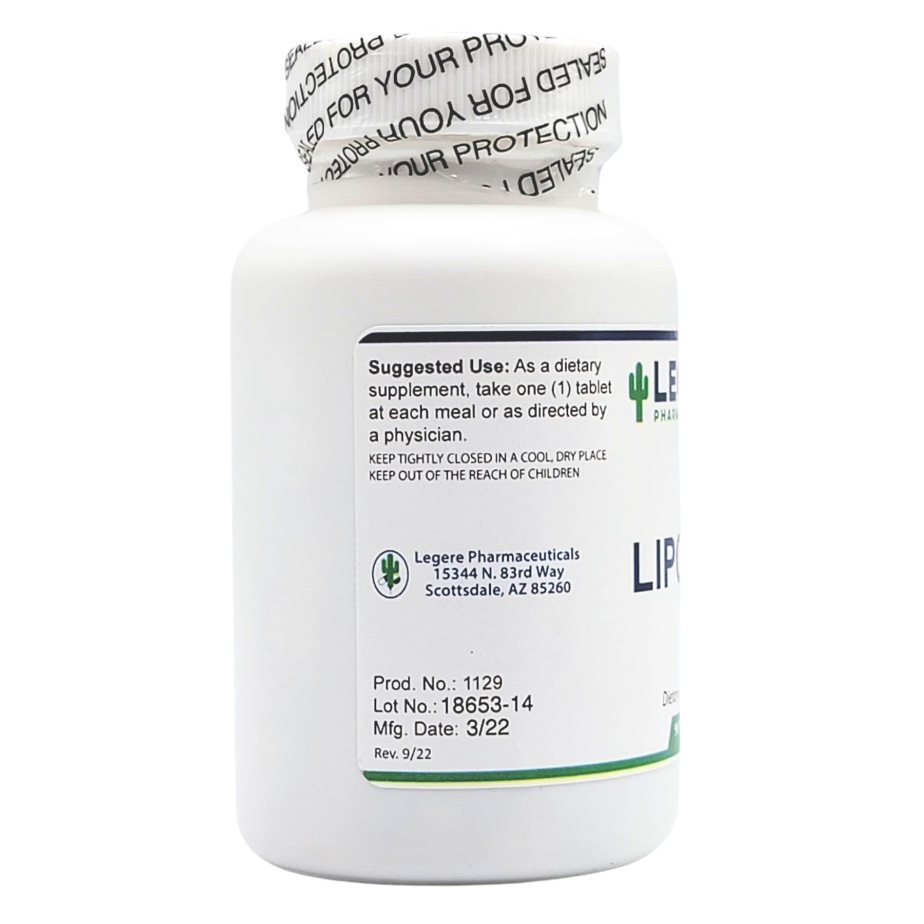 Lipo Bc (90 Tabs) Legere Pharmaceuticals buy supplements canada