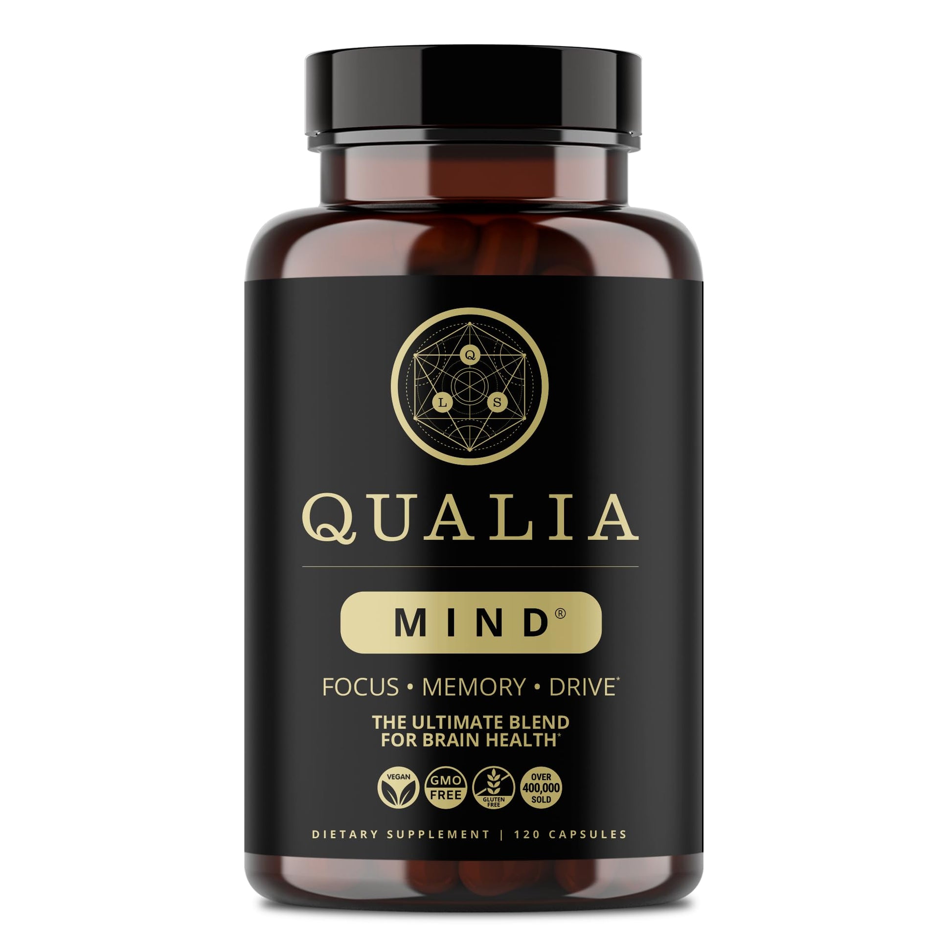 Qualia Life Sciences Qualia Mind | The Ultimate Blend for Brain Health* | Doctor-Formulated Nootropic to Fuel Focus & Concentration* | Supports Long Term Brain Health| Maintain Drive & Productivity QUALIA LIFE SCIENCES buy supplements canada