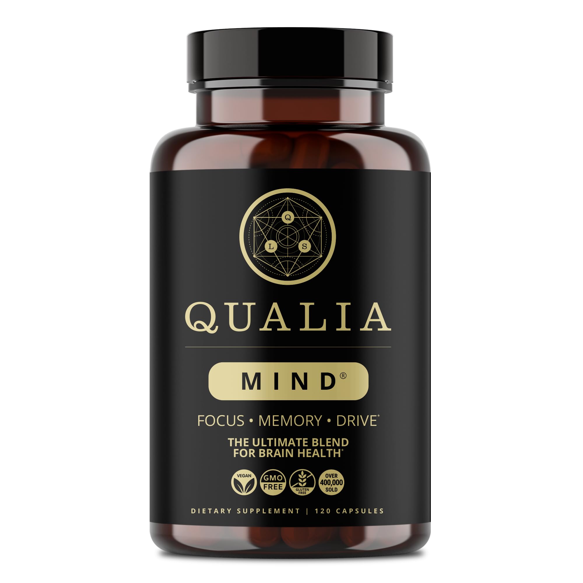 Qualia Life Sciences Qualia Mind | The Ultimate Blend for Brain Health* | Doctor-Formulated Nootropic to Fuel Focus & Concentration* | Supports Long Term Brain Health| Maintain Drive & Productivity QUALIA LIFE SCIENCES buy supplements canada