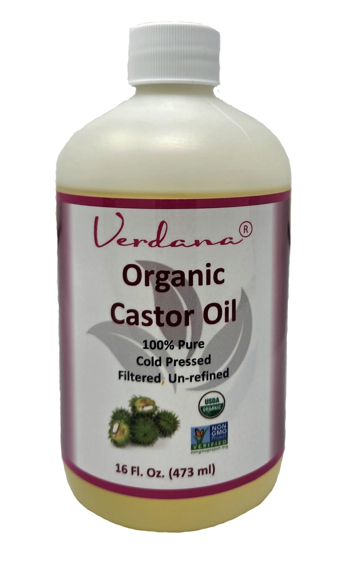 Verdana Organic Castor Oil – USDA Certified Organic – Cold Pressed, Unrefined, 100% Pure and Hexane Verdana buy supplements canada