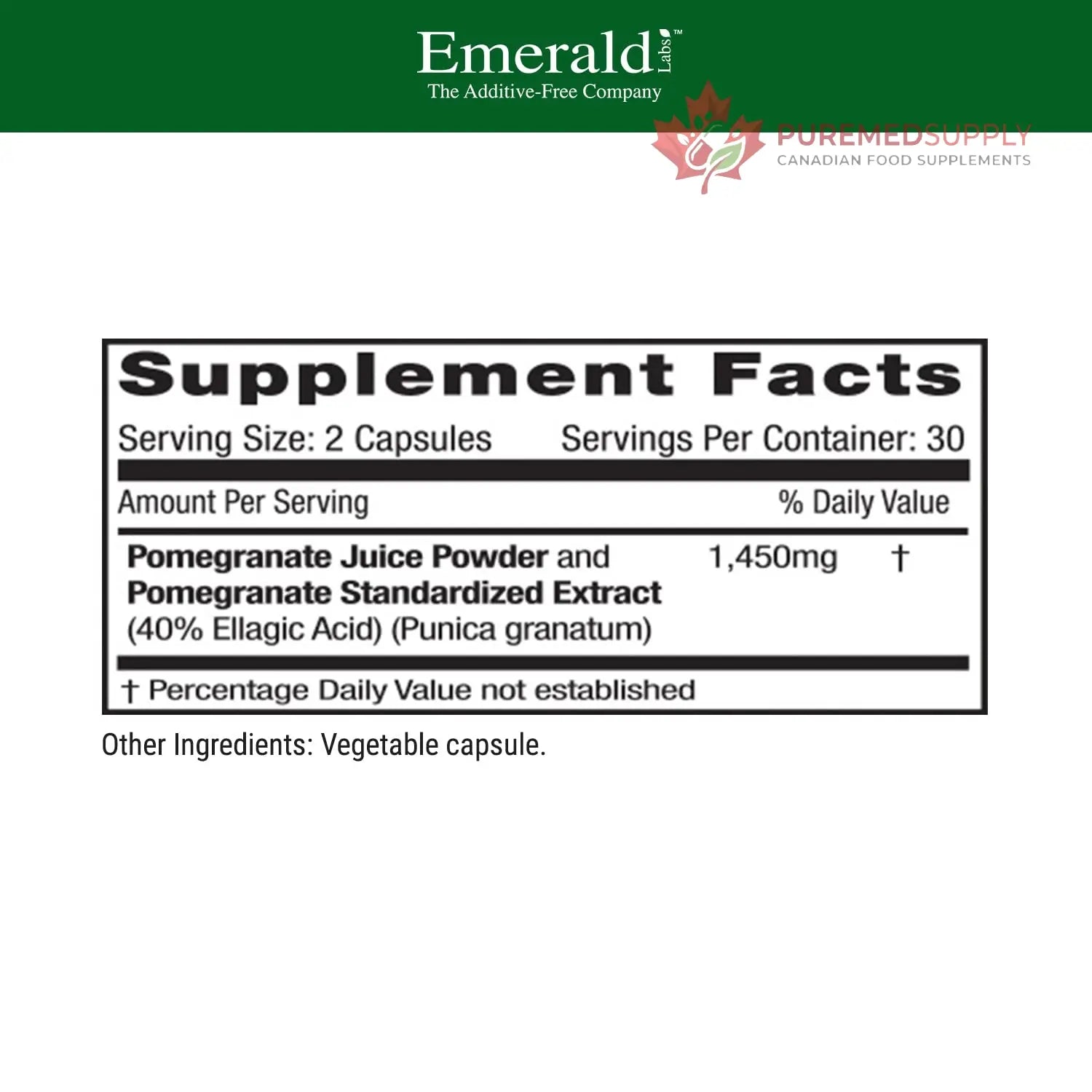 EMERALD LABS Cholesterol Health (90 Caps) & Pomegranate Extract (60 Caps) - Supports Heart Health & Immune Function - Gluten Free & Vegan EMERALD LABS buy supplements canada