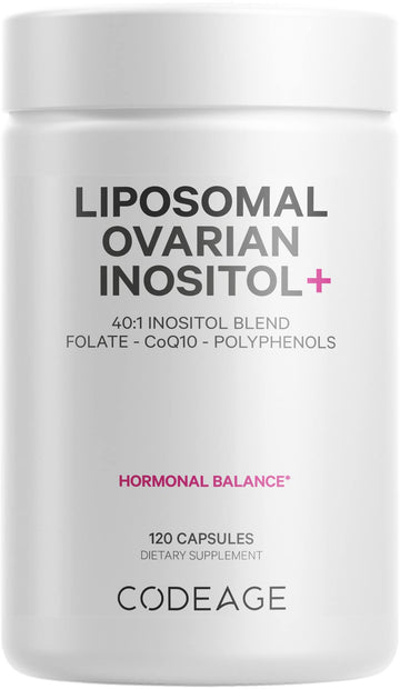 Codeage Liposomal Ovarian Inositol + Supplement - Myo-Inositol, D-Chiro-Inositol Codeage buy supplements canada