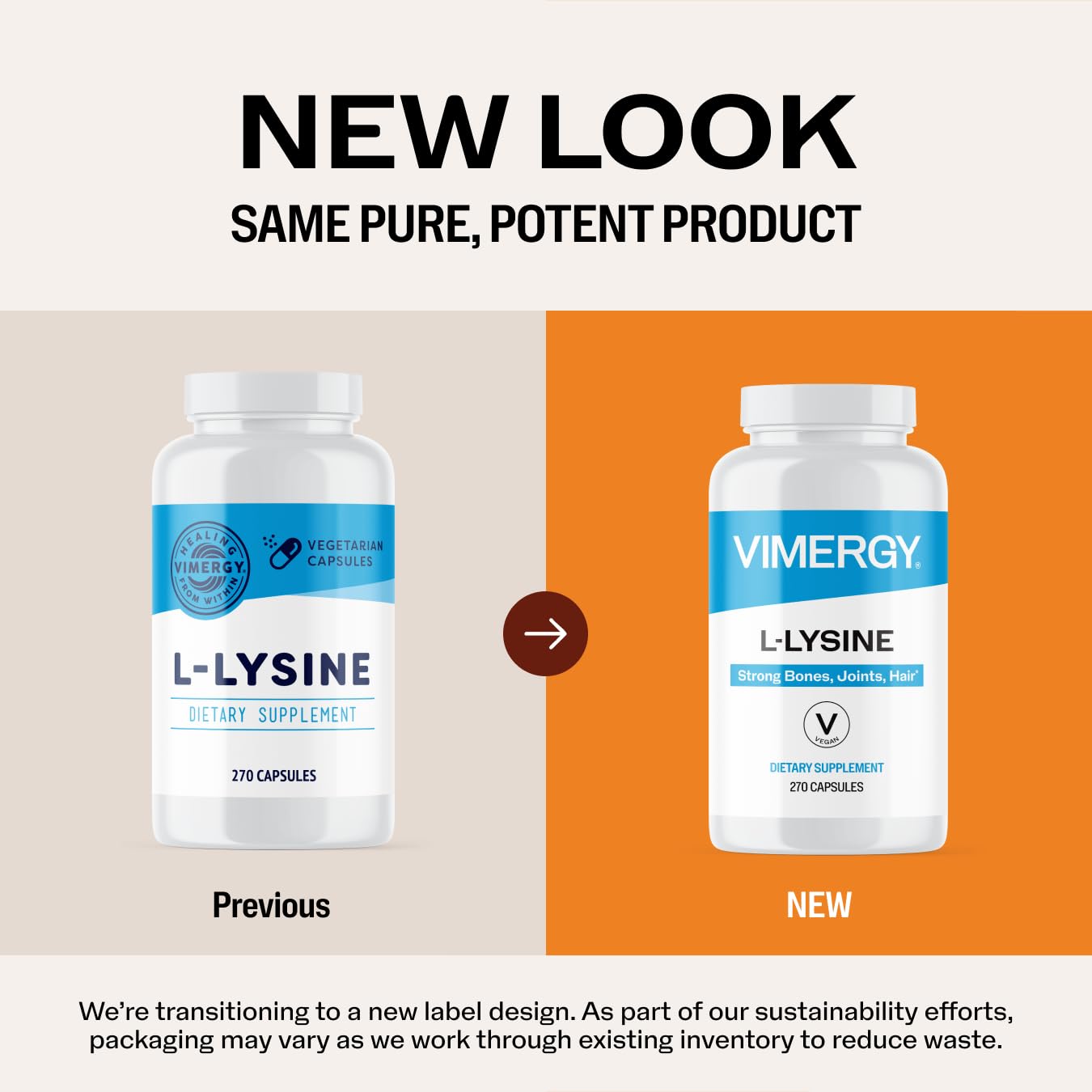 Vimergy L-Lysine – Promotes Healthy Skin, Hair & Nails* – Supports Healthy Metabolism* – Vegan, Non-GMO & Gluten-Free – 270 Capsules Vimergy buy supplements canada