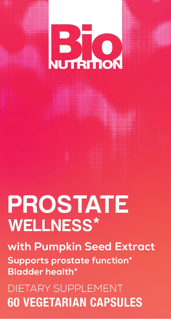 Bio Nutrition Prostate Wellness with Pumpkin Seed Extract 60 Capsules Bio Nutrition buy supplements canada