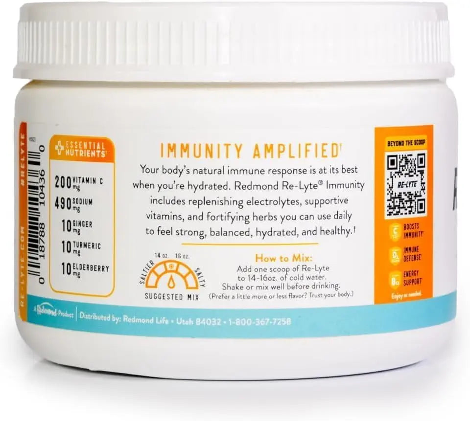 REDMOND Re-Lyte Immunity, Multivitamin Supplement Mix (Pinapple Orange) REDMOND buy supplements canada