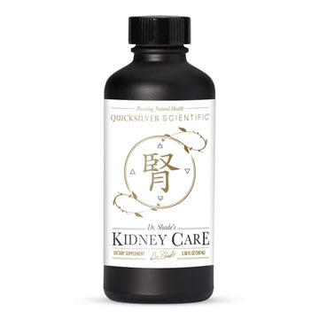Quicksilver Scientific Kidney Care - Kidney Cleanse & Lymphatic Drainage Supplements - Astragaloside IV Extract, Zhu Ling, Goldenrod, Ferulic Acid, He Shou Wu & Dandelion Leaf (3.38oz / 100ml) Quicksilver Scientific buy supplements canada