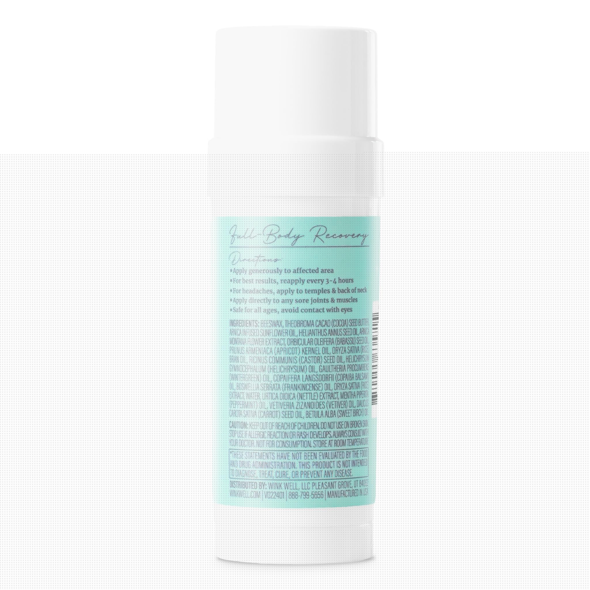 Wink Well Comfort Stick | Extra Strength Natural Muscle Relief | No-Mess roll on Stick | Joint Relief Wink Naturals buy supplements canada