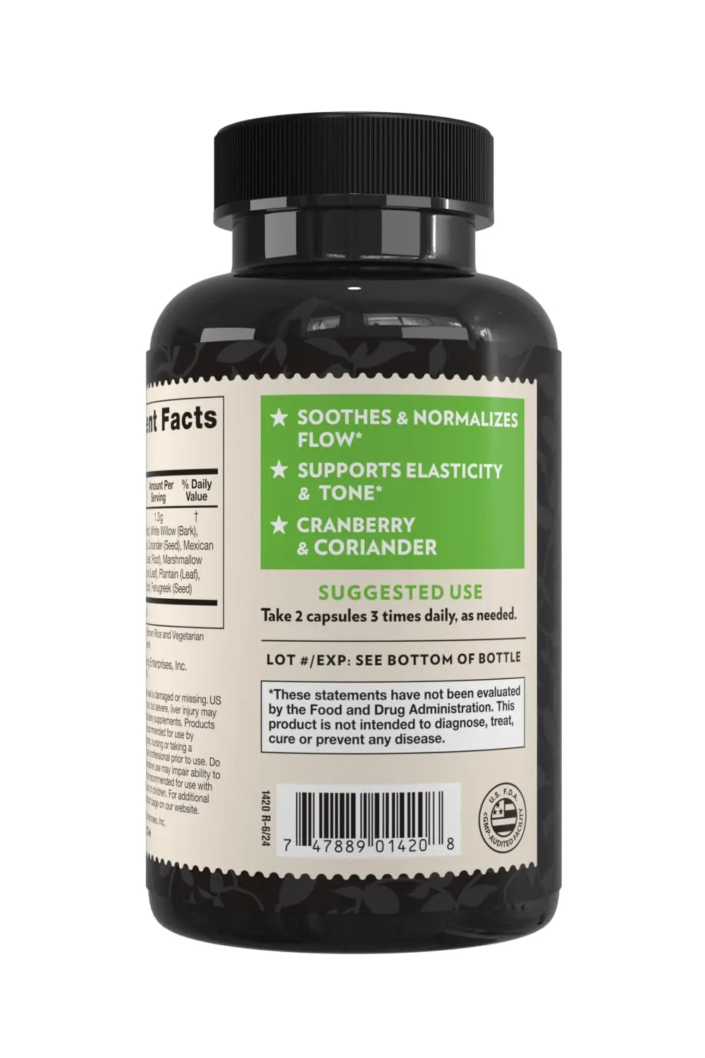 Crystal Star Bladder Support (60 Capsules) – Herbal Supplement for Healthy Bladder Function - Cranberry, Dandelion & Fenugreek - Helps Overactive Bladder and Incontinence - Non-GMO Crystal Star buy supplements canada